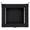 vidaXL Βάση Πλυντηρίου Ρούχων Μαύρο 64 x 55 x 32.5 εκ Ατσάλι