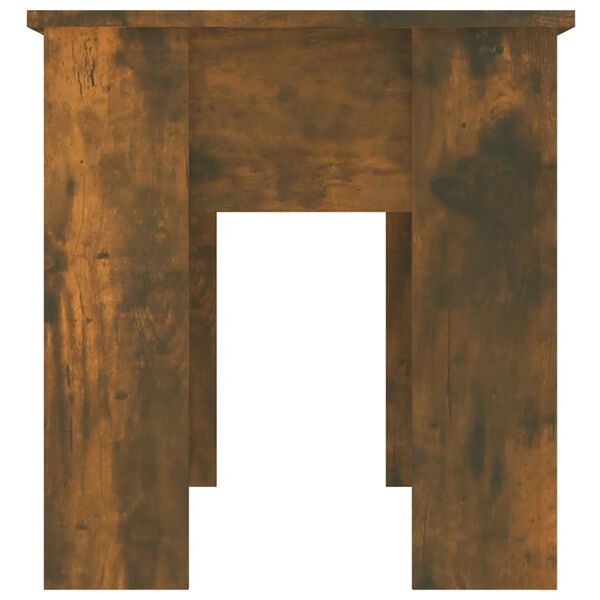 vidaXL Τραπεζάκι Σαλονιού Καπνιστή Δρυς 101x49x52 εκ. Επεξεργ. Ξύλο