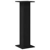 vidaXL Βάσεις Ηχείων 2 pcs Μαύρη δρυς 30 x 30 x 95 cm