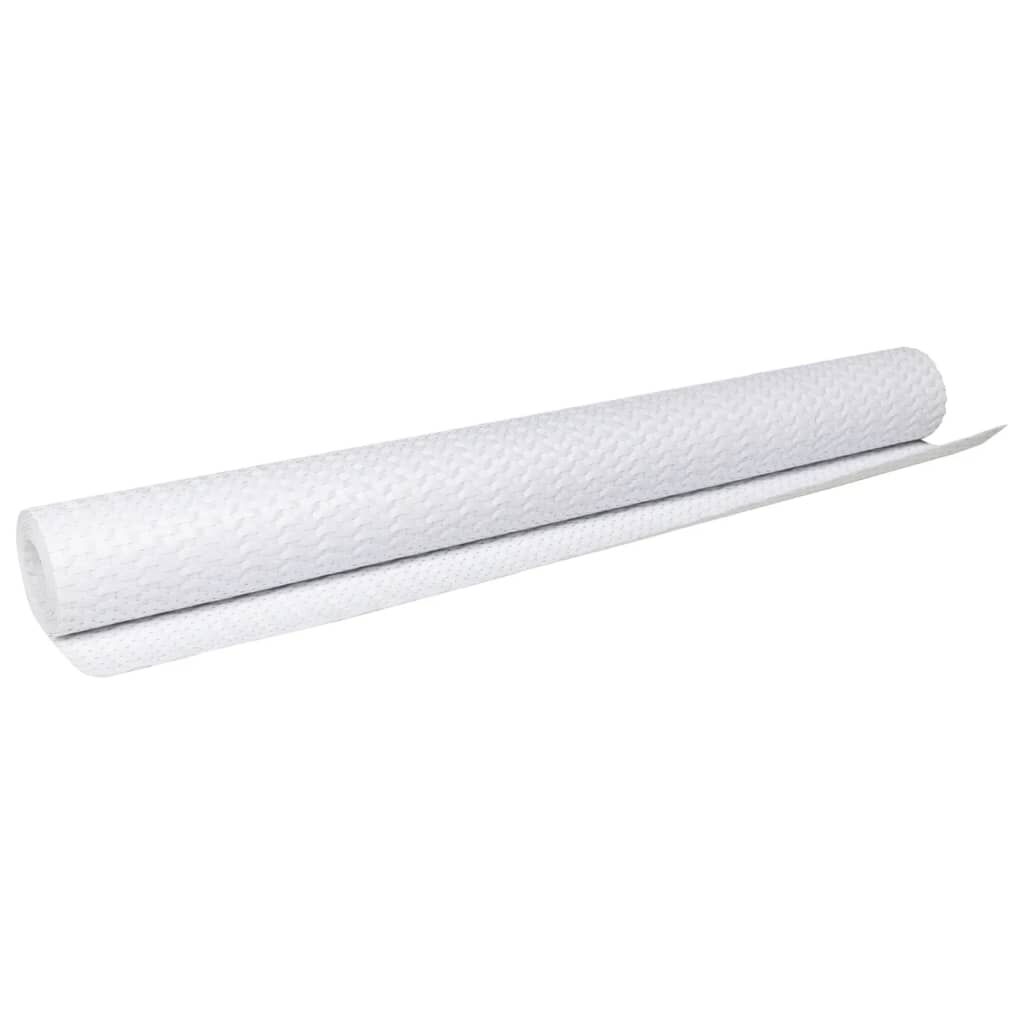 vidaXL Διαχωριστικό Βεράντας Λευκό 400 x 100 εκ. από Συνθετικό Ρατάν