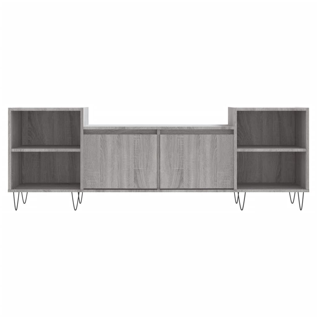 vidaXL Έπιπλο Τηλεόρασης Γκρι Sonoma 160x35x55 εκ. από Επεξεργ. Ξύλο