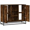 vidaXL Sideboard Καπνιστή δρυς 92x35x76 cm Κατασκευασμένο ξύλο