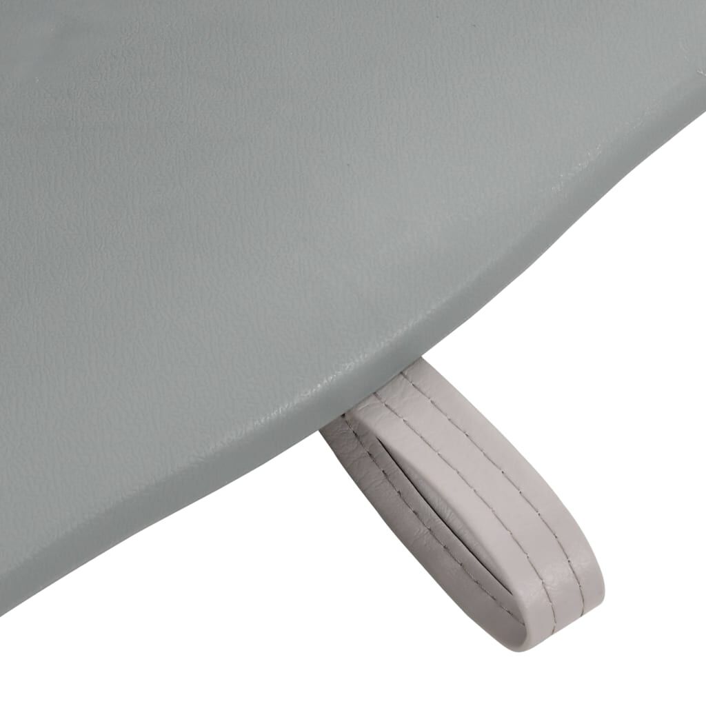 vidaXL Κάθισμα Σκάφους Πτυσσόμ. 2 τεμ. Γκρι 48x51x41 εκ Χωρίς Μαξιλάρι