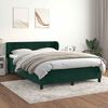 vidaXL &Kappa;&rho;&epsilon;&beta;ά&tau;&iota; Boxspring &mu;&epsilon; &Sigma;&tau;&rho;ώ&mu;&alpha; &Sigma;&kappa;&omicron;ύ&rho;&omicron; &Pi;&rho;ά&sigma;&iota;&nu;&omicron; 140x190&epsilon;&kappa;. &Beta;&epsilon;&lambda;&omicron;ύ&delta;&iota;&nu;&omicron;