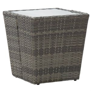 vidaXL &Tau;&rho;&alpha;&pi;έ&zeta;&iota; &Beta;&omicron;&eta;&theta;&eta;&tau;&iota;&kappa;ό &Gamma;&kappa;&rho;&iota; 41,5x41,5x43 &epsilon;&kappa;. &Sigma;&upsilon;&nu;&theta;.&Rho;&alpha;&tau;ά&nu;/&Psi;&eta;&mu;έ&nu;&omicron; &Gamma;&upsilon;&alpha;&lambda;ί