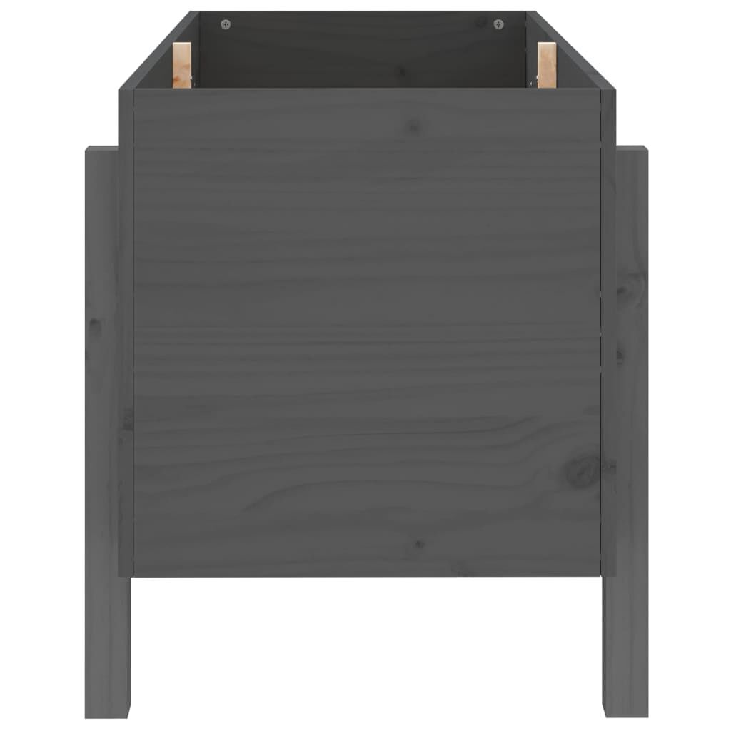 vidaXL Ζαρντινιέρα Υπερυψωμένη 101 x 50 x 57 εκ. από Μασίφ Ξύλο Πεύκου