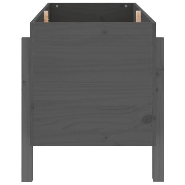 vidaXL Ζαρντινιέρα Υπερυψωμένη 101 x 50 x 57 εκ. από Μασίφ Ξύλο Πεύκου