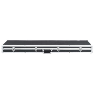 vidaXL Βαλίτσα Όπλου Μαύρη 134 x 35 x 12 εκ. από Αλουμίνιο