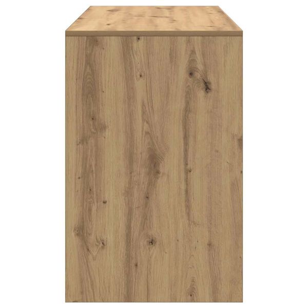 vidaXL Γραφείο Αρτισιανή Δρυς 101x50x76,5 εκ. από Επεξεργασμένο Ξύλο