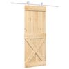 vidaXL &Sigma;&upsilon;&rho;ό&mu;&epsilon;&nu;&eta; &Pi;ό&rho;&tau;&alpha; 80 x 210 cm &Sigma;&upsilon;&mu;&pi;&alpha;&gamma;έ&sigmaf; &Xi;ύ&lambda;&omicron; &Pi;&epsilon;ύ&kappa;&omicron;&upsilon; (&Alpha;&kappa;&alpha;&tau;έ&rho;&gamma;&alpha;&sigma;&tau;&omicron;)