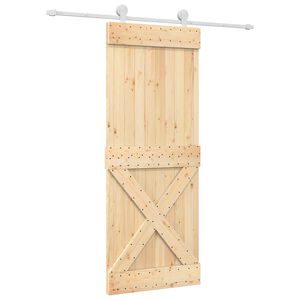 vidaXL &Sigma;&upsilon;&rho;ό&mu;&epsilon;&nu;&eta; &Pi;ό&rho;&tau;&alpha; 80 x 210 cm &Sigma;&upsilon;&mu;&pi;&alpha;&gamma;έ&sigmaf; &Xi;ύ&lambda;&omicron; &Pi;&epsilon;ύ&kappa;&omicron;&upsilon; (&Alpha;&kappa;&alpha;&tau;έ&rho;&gamma;&alpha;&sigma;&tau;&omicron;)