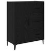 vidaXL Highboard &Mu;&alpha;ύ&rho;&eta; &Omicron;&xi;&upsilon;ά 69,5 x 34 x 180 &epsilon;&kappa;. &Epsilon;&pi;&epsilon;&xi;&epsilon;&rho;&gamma;&alpha;&sigma;&mu;έ&nu;&omicron; &xi;ύ&lambda;&omicron;