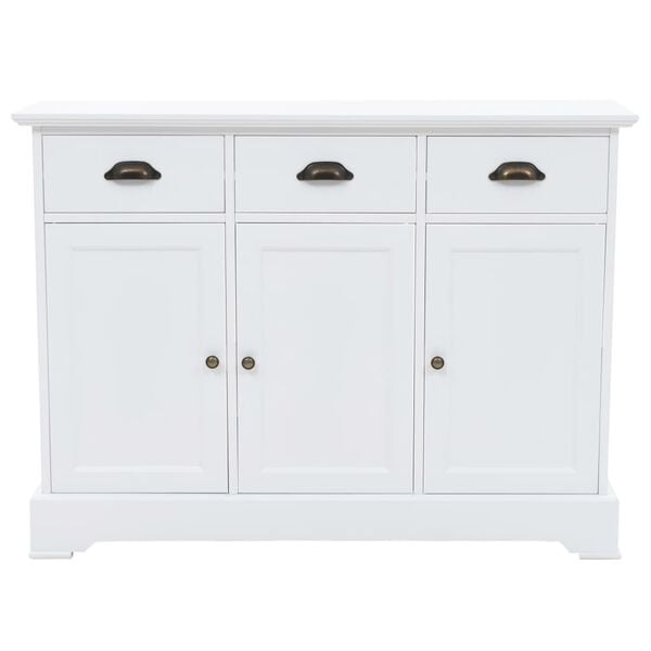 vidaXL Μπουφές με 3 Πόρτες 105 x 35 x 77,5 εκ. από MDF και Ξύλο Πεύκου