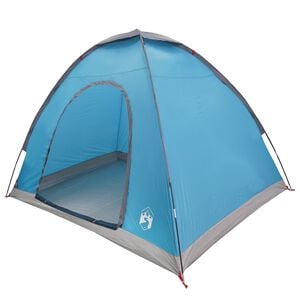 vidaXL &Sigma;&kappa;&eta;&nu;ή Camping 2 &alpha;&tau;ό&mu;&omega;&nu; &Mu;&pi;&lambda;&epsilon; 185T &Pi;&omicron;&lambda;&upsilon;&epsilon;&sigma;&tau;έ&rho;&alpha;&sigmaf; &mu;&epsilon; &epsilon;&pi;&iota;&kappa;ά&lambda;&upsilon;&psi;&eta; PU