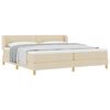 vidaXL &Kappa;&rho;&epsilon;&beta;ά&tau;&iota; &mu;&epsilon; &epsilon;&lambda;&alpha;&tau;ή&rho;&iota;&alpha; &mu;&epsilon; &kappa;&epsilon;&phi;&alpha;&lambda;ά&rho;&iota; &Kappa;&rho;&epsilon;&mu; 200 x 200 cm ύ&phi;&alpha;&sigma;&mu;&alpha;