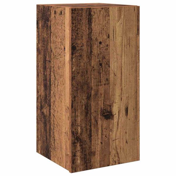 vidaXL Σετ επίπλου τηλεόρασης 4 pcs Παλαιό ξύλο 160 x 30 x 30 εκ.