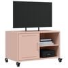 vidaXL Έπιπλο Τηλεόρασης Ροζ 68 x 39 x 43,5 εκ. Χάλυβας