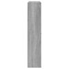 vidaXL Παπουτσοθήκη Γκρι Sonoma 59x17x81 εκ. από Επεξεργασμένο Ξύλο