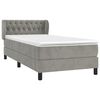 vidaXL &Kappa;&rho;&epsilon;&beta;ά&tau;&iota; Boxspring &mu;&epsilon; &Sigma;&tau;&rho;ώ&mu;&alpha; &Alpha;&nu;&omicron;&iota;&chi;&tau;ό &Gamma;&kappa;&rho;&iota; 100x200 &epsilon;&kappa;. &Beta;&epsilon;&lambda;&omicron;ύ&delta;&iota;&nu;&omicron;