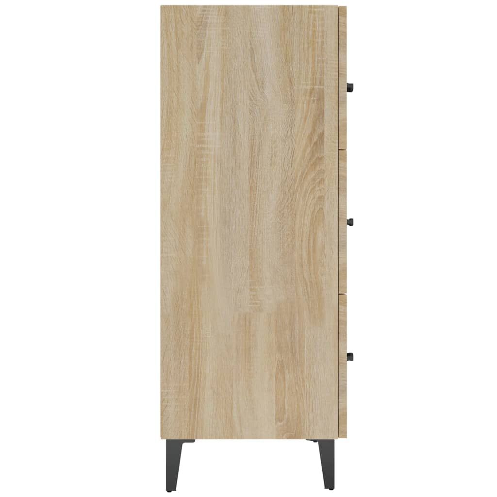 vidaXL Ντουλάπι Sonoma Δρυς 69,5 x 34 x 90 εκ. από Επεξεργασμένο Ξύλο