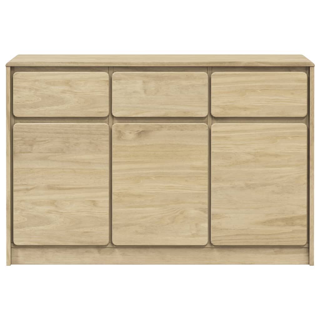 vidaXL Μπουφές SAUDA Δρυς 114x43x75,5 εκ. από Μασίφ Ξύλο Πεύκου