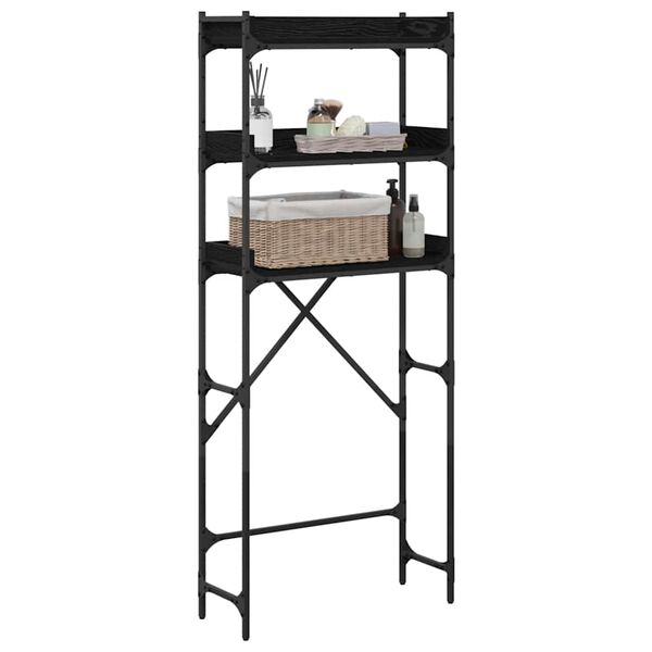 vidaXL &Rho;ά&phi;&iota;&alpha; &pi;&lambda;&upsilon;&nu;&tau;&eta;&rho;ί&omicron;&upsilon; &rho;&omicron;ύ&chi;&omega;&nu; &mu;&epsilon; &rho;ά&phi;&iota; &Mu;&alpha;ύ&rho;&omicron; 0ak 67 x 25 x 163 &epsilon;&kappa;.