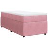 vidaXL &Kappa;&rho;&epsilon;&beta;ά&tau;&iota; Boxspring &mu;&epsilon; &Sigma;&tau;&rho;ώ&mu;&alpha; &Rho;&omicron;&zeta; 90x190 &epsilon;&kappa;. &Beta;&epsilon;&lambda;&omicron;ύ&delta;&iota;&nu;&omicron;