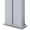 vidaXL Σκίαστρο Πλαϊνό Συρόμενο Κόκκινο 100 x 1000 εκ.