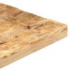 vidaXL Τραπέζι Bistro Τετράγωνο 50x50x75 εκ. Ακατέργαστο Ξύλο Μάνγκο