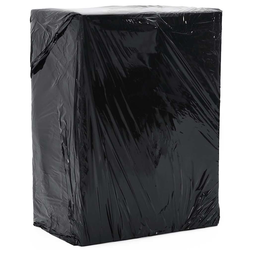 vidaXL Stretch Film 6 τεμάχια Μαύρο 17 μm 50 cm x 300 m