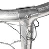 vidaXL Κλουβί Σκύλου Εξωτερικού Χώρου 600 x 200 x 150 εκ. με Στέγαστρο