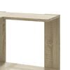 vidaXL Βιβλιοθήκη Γωνιακή 3 Επ. Sonoma Δρυς 50x50x102εκ Επεξ. Ξύλο