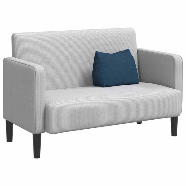 vidaXL Μαξιλάρι Πλάτης Μπλε 45 x 20 x 35 εκ. ύφασμα