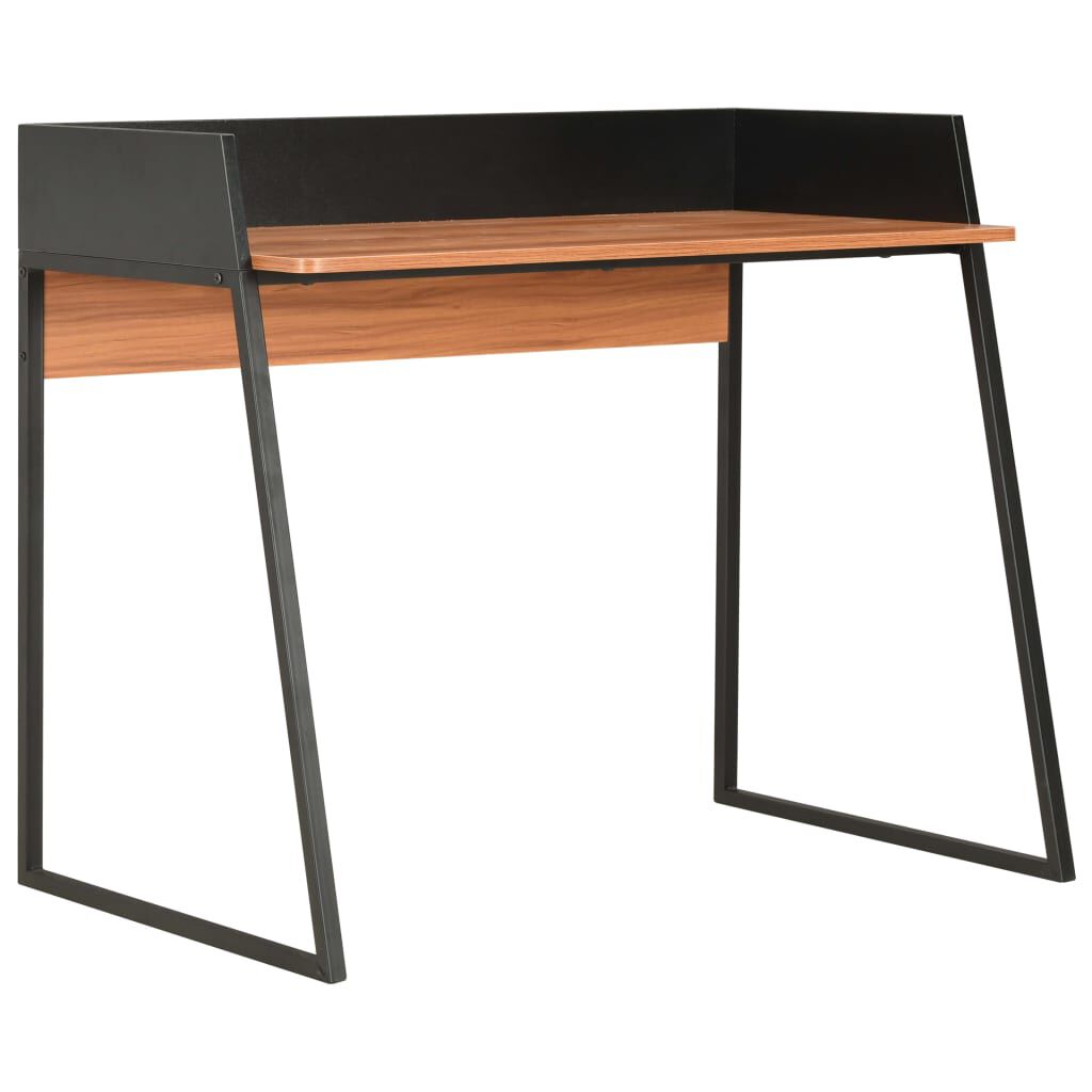 vidaXL Γραφείο Μαύρο / Καφέ 90 x 60 x 88 εκ.