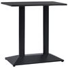 vidaXL Πόδι Τραπεζιού Bistro Μαύρο 70x40x72 εκ. από Χυτοσίδηρο