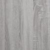 vidaXL Τραπέζι Κονσόλα Γκρι Sonoma 75 x 19,5 x 75 εκ. Επεξεργ. Ξύλο