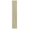 vidaXL Έπιπλο για CD Χρώμα Sonoma Δρυς 21x16x93,5 εκ. από Μοριοσανίδα