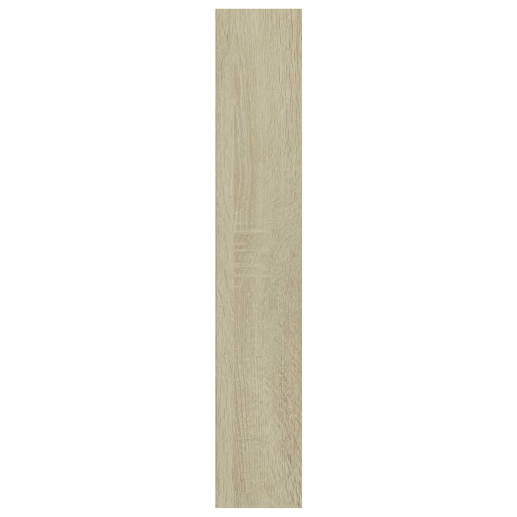 vidaXL Έπιπλο για CD Χρώμα Sonoma Δρυς 21x16x93,5 εκ. από Μοριοσανίδα
