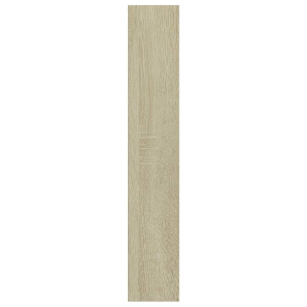 vidaXL Έπιπλο για CD Χρώμα Sonoma Δρυς 21x16x93,5 εκ. από Μοριοσανίδα