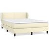 vidaXL &Kappa;&rho;&epsilon;&beta;ά&tau;&iota; Boxspring &mu;&epsilon; &Sigma;&tau;&rho;ώ&mu;&alpha; &Kappa;&rho;&epsilon;&mu; 140x190&epsilon;&kappa;. &alpha;&pi;ό &Sigma;&upsilon;&nu;&theta;&epsilon;&tau;&iota;&kappa;ό &Delta;έ&rho;&mu;&alpha;