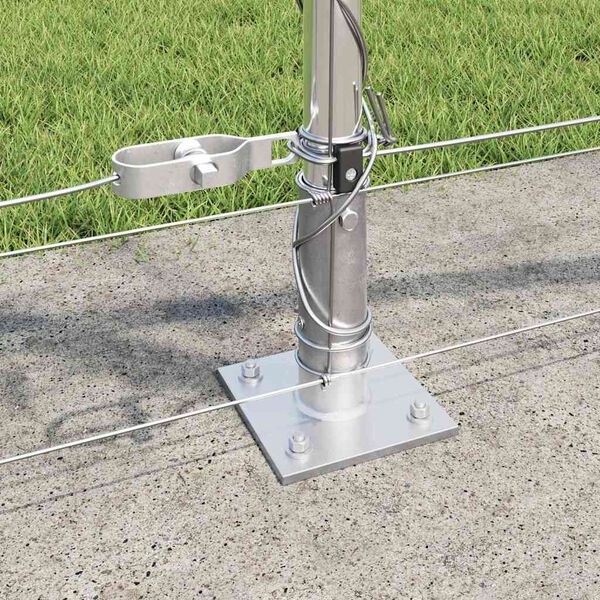 vidaXL &Sigma;&tau;ύ&lambda;&omicron;&sigmaf; &Pi;&epsilon;&rho;&iota;&phi;&rho;ά&xi;&epsilon;&omega;&nu; &Gamma;&alpha;&lambda;&beta;&alpha;&nu;&iota;&sigma;&mu;έ&nu;&omicron; 50 x 0,8 m &Alpha;&tau;&sigma;ά&lambda;&iota;