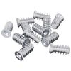 vidaXL &Beta;ί&delta;&alpha; 12 pcs &Alpha;&sigma;&eta;&mu;ί M6 x 12 mm &Sigma;ί&delta;&epsilon;&rho;&omicron;