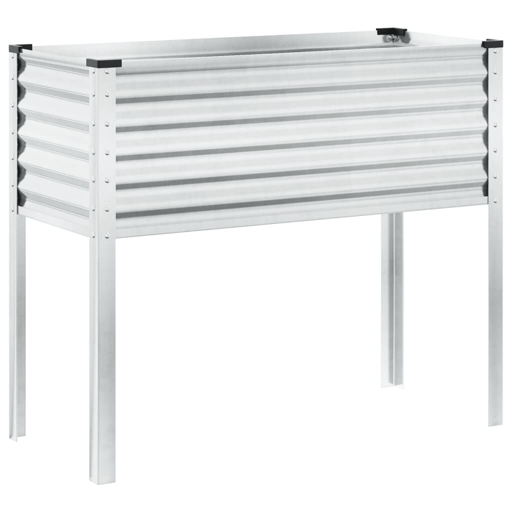 vidaXL Ζαρντινιέρα 100x41x90 εκ. Ατσάλι Σκληρυθέν στον Αέρα