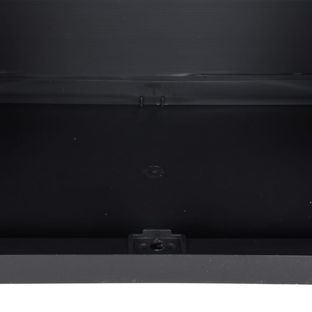 vidaXL Ντουλάπι Αποθ. Εξ. Χώρου Γκρι/Μαύρο 65x37x165εκ. Πολυπροπυλένιο