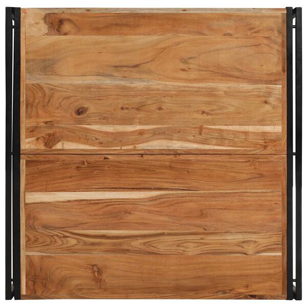 vidaXL &Tau;&rho;&alpha;&pi;&epsilon;&zeta;ά&kappa;&iota; &sigma;&alpha;&lambda;&omicron;&nu;&iota;&omicron;ύ 100x100x35 cm &mu;&alpha;&sigma;ί&phi; &xi;ύ&lambda;&omicron; &alpha;&kappa;&alpha;&kappa;ί&alpha;&sigmaf;