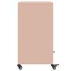 vidaXL Ντουλάπι Ροζ 68x39x72 εκ. από Ατσάλι