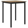 vidaXL &Tau;&rho;&alpha;&pi;&epsilon;&zeta;&alpha;&rho;ί&epsilon;&sigmaf; 60 x 60 x 75 cm &Epsilon;&pi;&epsilon;&xi;&epsilon;&rho;&gamma;&alpha;&sigma;&mu;έ&nu;&omicron; &Xi;ύ&lambda;&omicron; Artisan &Delta;&rho;&upsilon;&sigmaf;