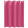 vidaXL Κουρτίνες με κουρτίνες 2 pcs Φωτεινό Ροζ 140x140cm Πολυεστέρας