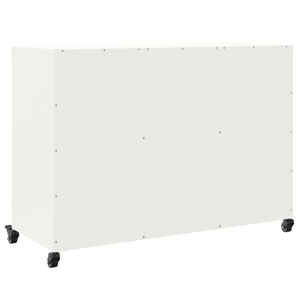 vidaXL Ντουλάπι Ροζ 100,5x39x72 εκ. από Χάλυβα