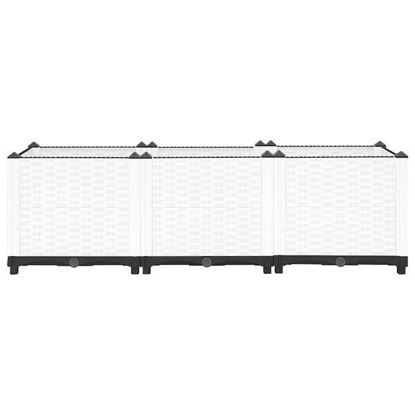 vidaXL Ζαρντινιέρα 120 x 40 x 38 εκ. από Πολυπροπυλένιο